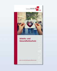 Flyer "Arbeits- und Gesundheitsschutz" (50 Stück)